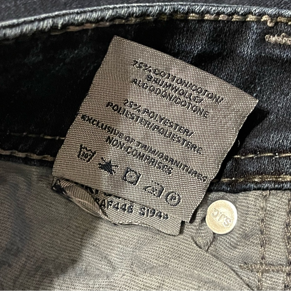 Silver Jeans Size 29 Blue Suki Surplus Bootcut Stretch Designer Dark Wash Denim - Picture 10 of 11